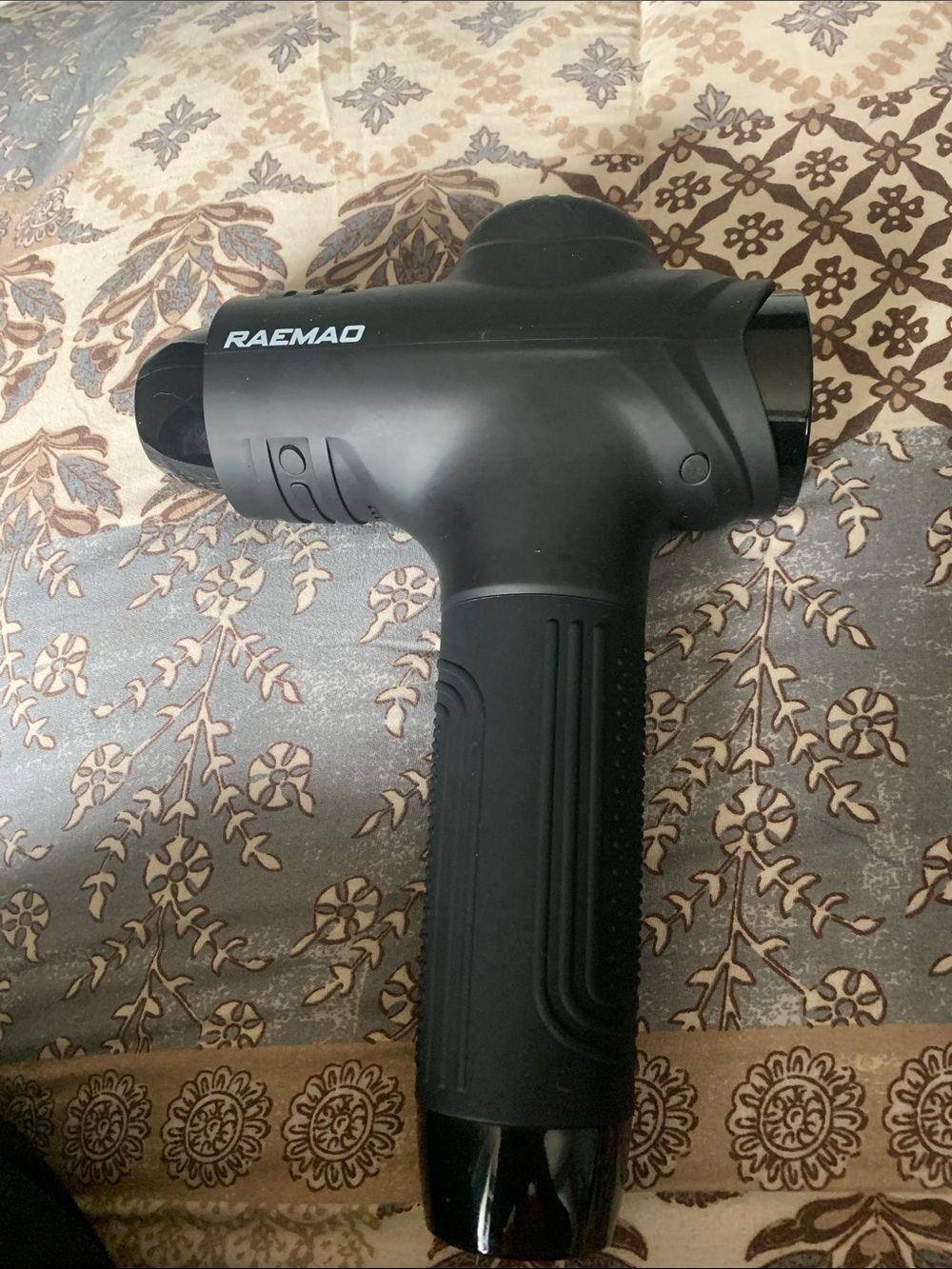 Black Percussion Massage Gun — Deep Tissue Recovery